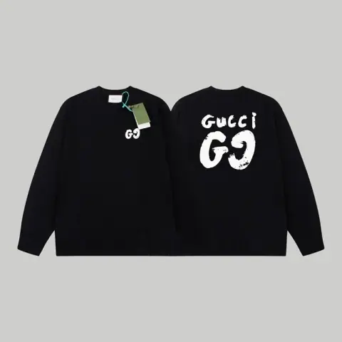 Gucci Graffiti-Style GG Logo Crewneck Sweater · Gucci