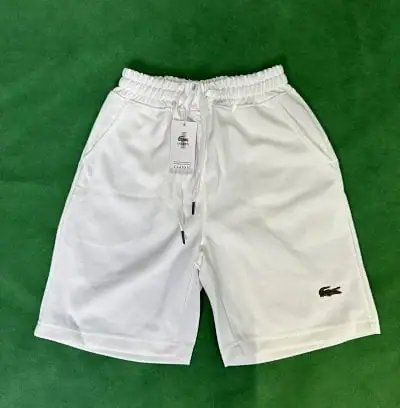 Lacoste Shorts with Embroidered Crocodile Logo · Lacoste