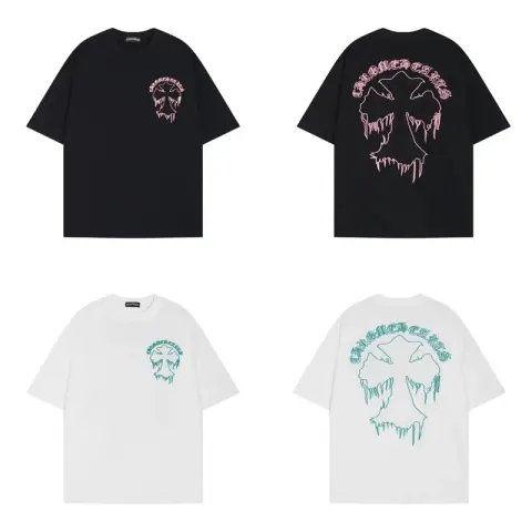 Chrome Hearts Melting Cross T-Shirt · Chrome Hearts