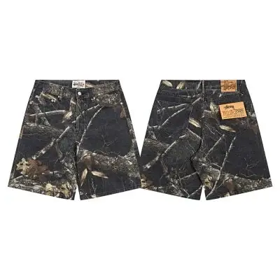 Stussy Camo Denim Shorts · Stussy