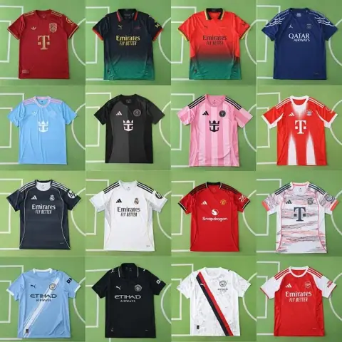 Football Club Jerseys 2024–2026