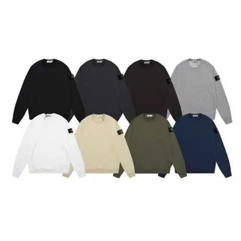 Stone Island Badge Crewneck Sweatshirt · Stone Island