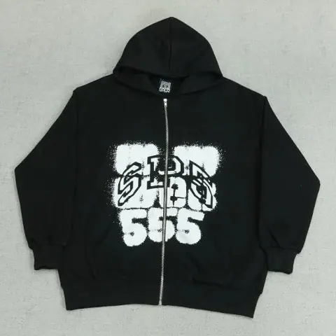 Sp5der Classic Spider Zip-Up Hoodie · Sp5der