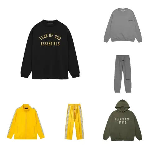 Multi-style ESSENTIALS sweatshirt tracksuit · Essentials