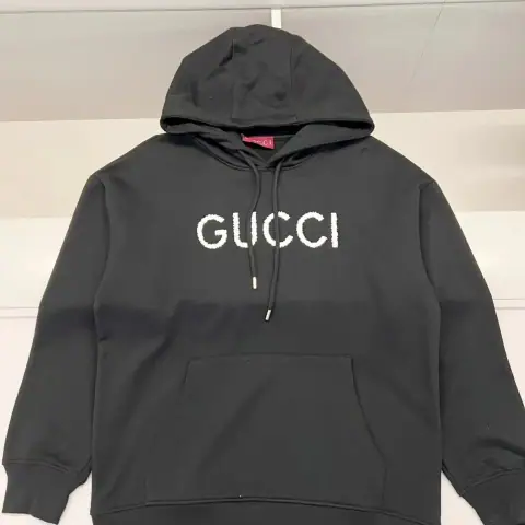 Gucci Classic Letter Logo Hoodie · Gucci