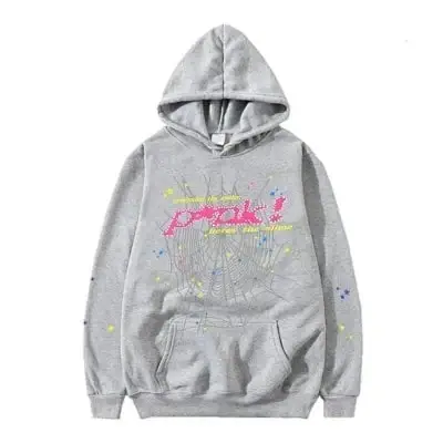 Sp5der Web Hoodie Grey · Sp5der