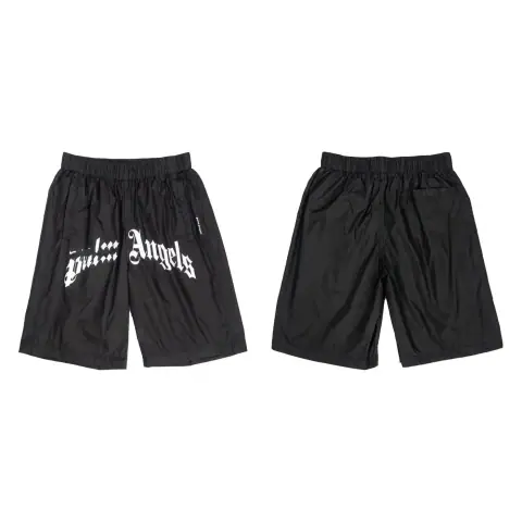 Palm Angels' Signature Gothic-Font Nylon Sports Shorts · Palm Angels