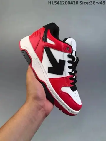 Off-White Out of Office Sneakers Red · Off-White