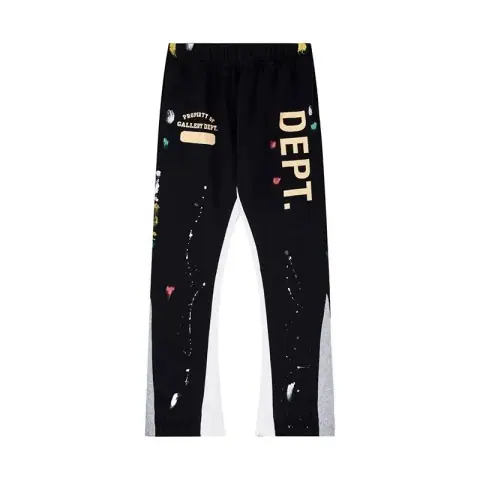 Gallery Dept. Classic Splatter-Paint Flared Sweatpants · Gallery Dept
