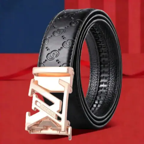 Louis Vuitton LV Buckle Monogram Belt · Louis Vuitton