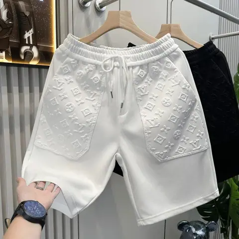 Louis Vuitton-Style Casual Shorts · Louis Vuitton