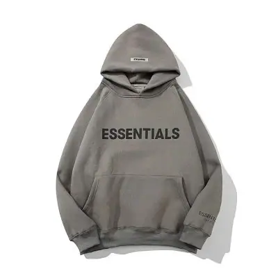 Essentials Tonal Letter Print Hoodie · Essentials
