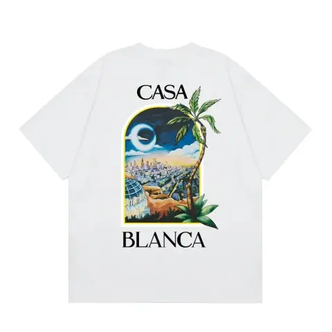 Casablanca Classic City Nightscape Print T-Shirt · Casablanca
