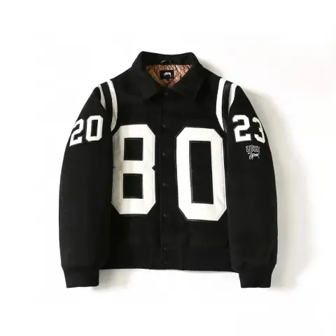 Stussy 80th Anniversary Baseball Jacket · Stussy