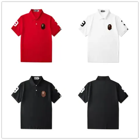 Bape® Classic Ape Head Polo Shirt · Bape