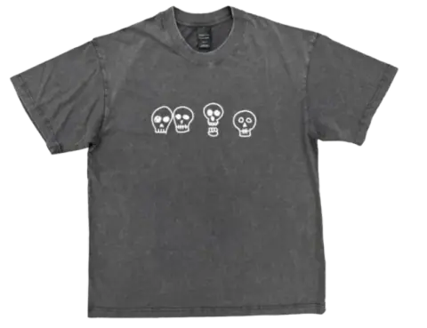 N9 Nightcrawler Skull Tshirt · Number Nine