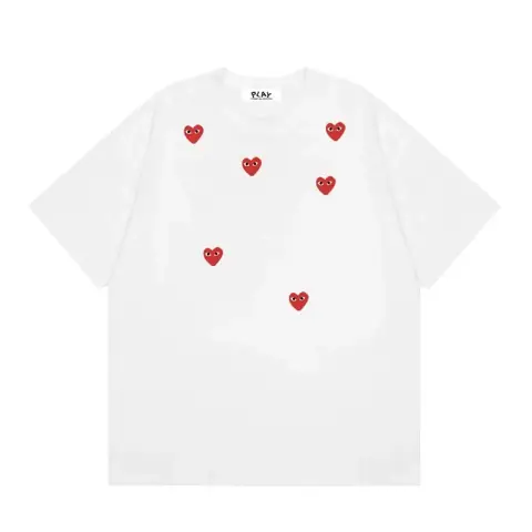 Comme des Garçons PLAY Multi-Heart T-Shirt · CDG