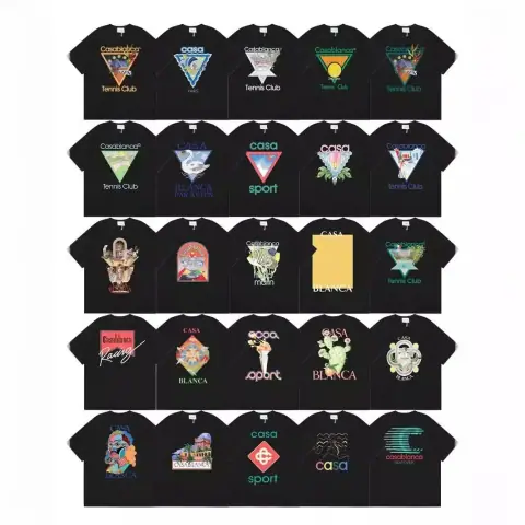 Casablanca Iconic Printed T-Shirt · Casablanca