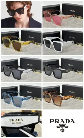Prada Square Frame Sunglasses Multi-color · Prada