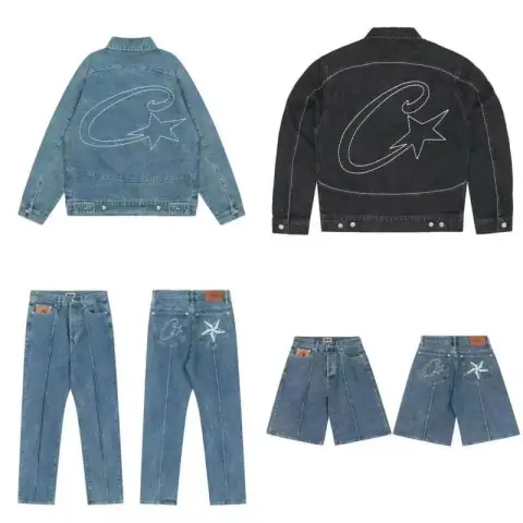 Corteiz Star Logo Denim Jacket · Corteiz