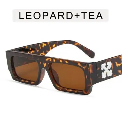 Off-White Thick Square Frame Arrow Print Sunglasses · Off-White