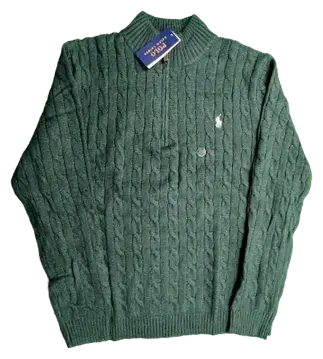 Ralph Lauren Twisted Cord Knitted Quarter Zip · Ralph Lauren
