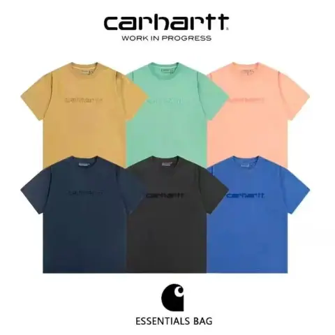 Carhartt WIP Classic Embroidered-Letter T-Shirt · Carhartt