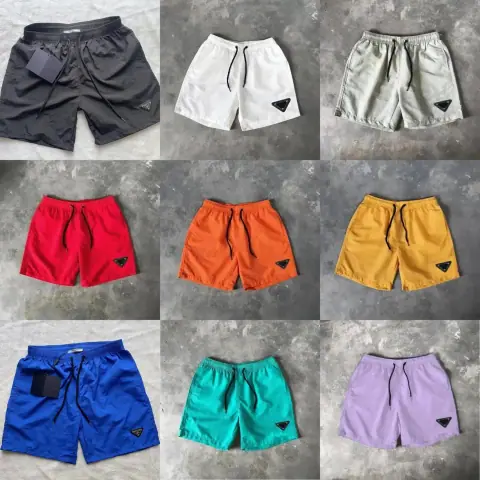 Prada Triangle Logo Swim Shorts · Prada