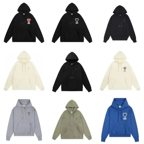 AMI Paris Classic Ami de Cœur Hoodie · Ami