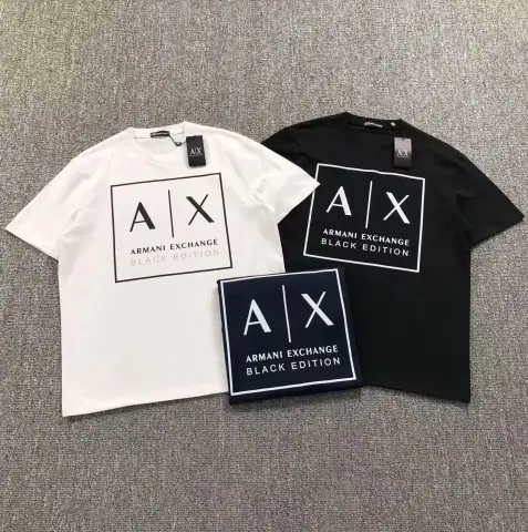 Armani Exchange square print T-Shirt · Armani