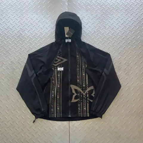 Mertra x Reflective technical hooded jacket · Mertra