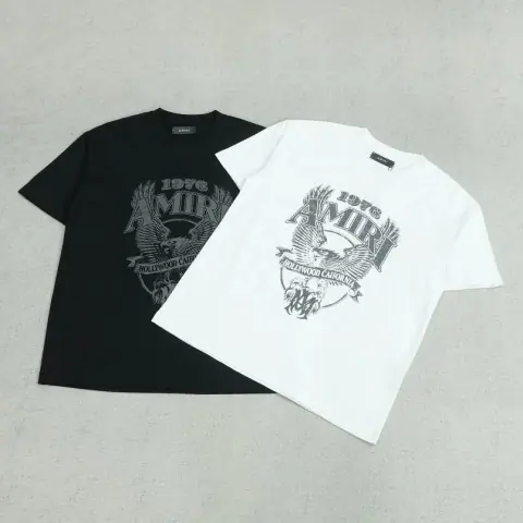 AMIRI 1976 Eagle Distressed T-Shirt · AMIRI