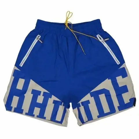 Rhude Signature Color-Block Athletic Shorts · Rhude