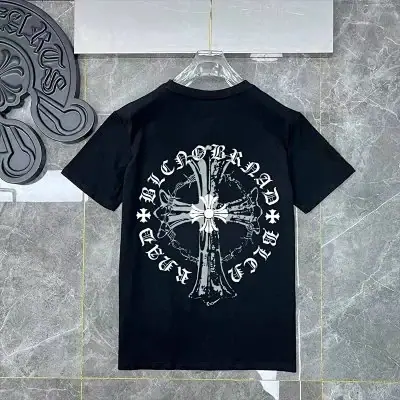 Chrome Hearts Circular Cross Graphic T-Shirt · Chrome Hearts