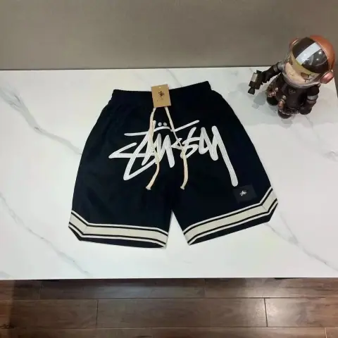 Stussy Classic Embroidered Logo Basketball Shorts · Stussy